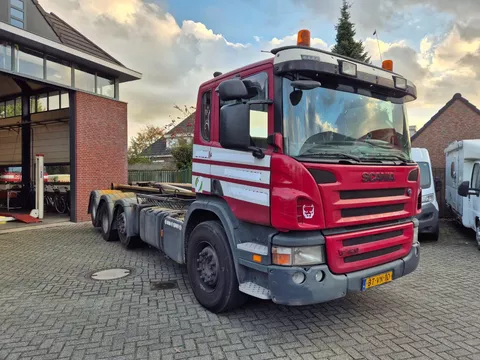 Scania P 420 8x2... manuel gearbox